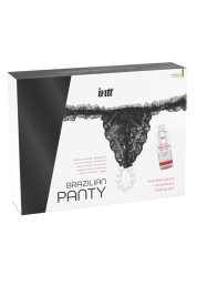 Трусики с бусинами и гелем INTT Sliding Gel