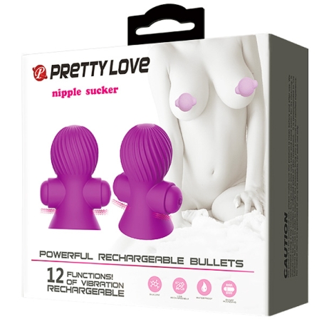 Присоски Pretty Love Nipple Sucker